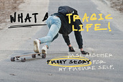 Point of View – Raw Hand-Drawn Font, a Handwritten Font by Sloulyfe (Thumbnail 6 of 10)