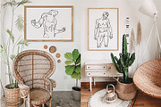Abstract Male Figure Line Art, a Person Illustration by Rough Edges Supply Co. (Thumbnail 5 of 8)