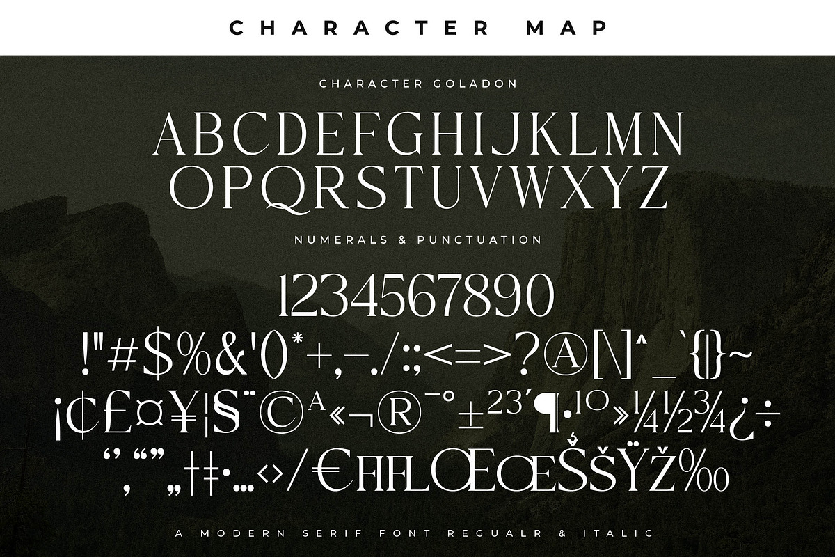 Goladon A Modern Serif Font, a Serif Font by Storytype Studio (Photo 13 of 15)