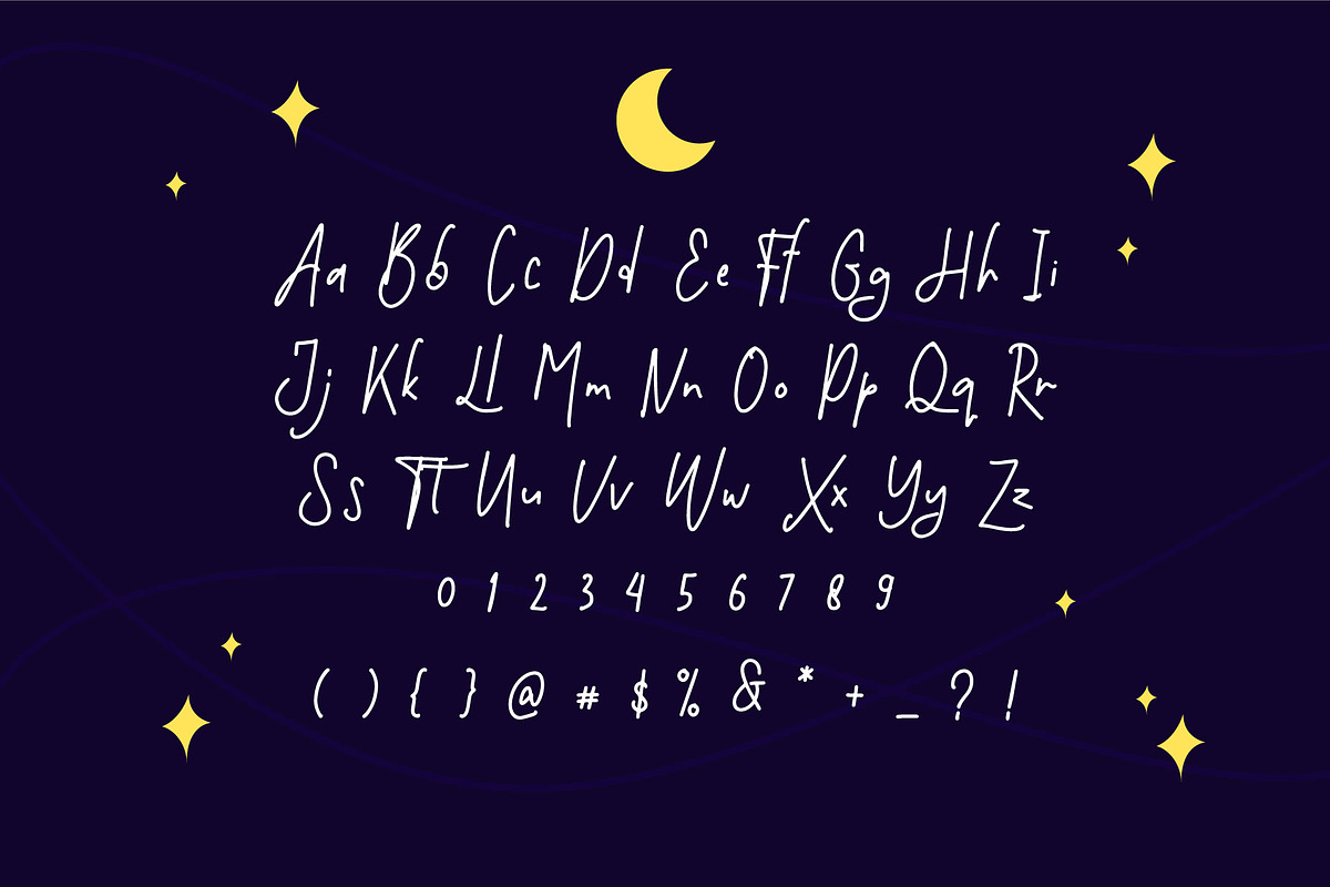 Childish, a Script Font by Badsign Type (Photo 4 of 5)