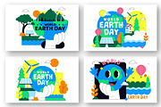 10 World Earth Day Illustration, a Seasonal Illustration by denayunebgt (Thumbnail 2 of 4)