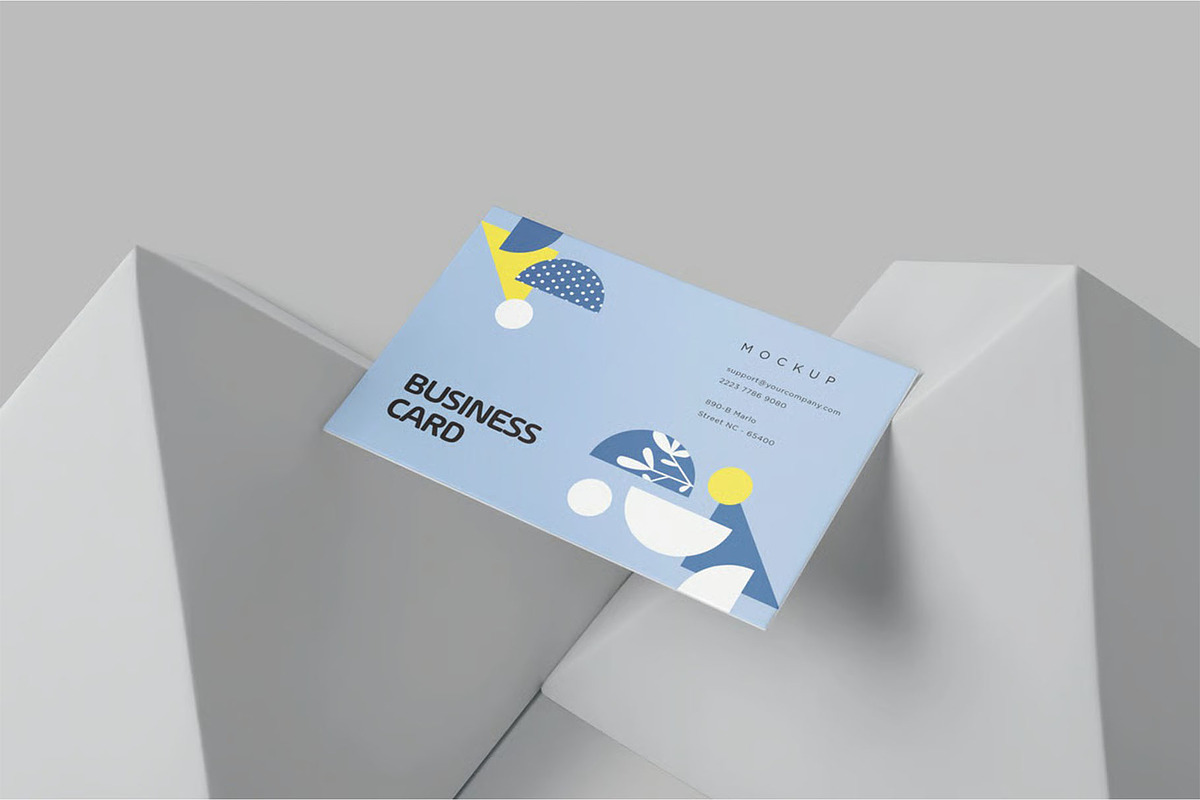 Europe Size Business Card Mockups, an Advertising Mockup by megostudi0 (Photo 3 of 6)