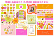 Ultimate Funky Branding Kit, a Branding & Logo Template by Hell Yeah Designs (Thumbnail 6 of 13)
