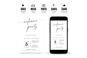 Welcome Party Invitation, an Invitation Template by Earth5168 (Thumbnail 7 of 9)