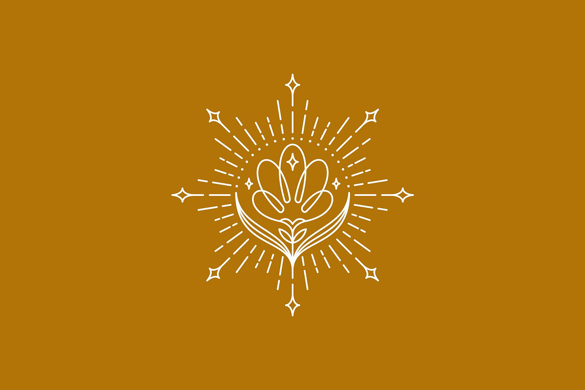 Flower and Star Logo, a Branding & Logo Template by Buqancreative (Photo 4 of 4)