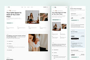 Mental Health Website UI Figma, an UI Kit Template by peterdraw (Thumbnail 7 of 7)