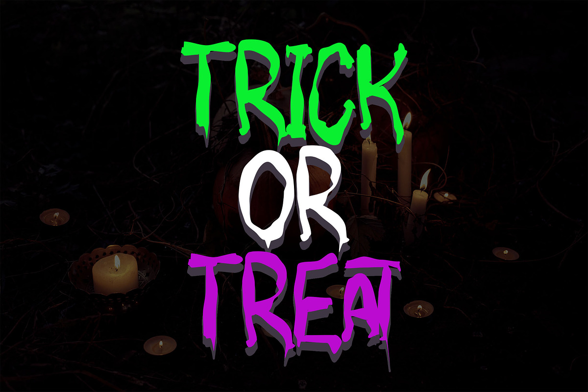 MONSTERIA - Halloween Font, a Font by NTC Graphic (Photo 3 of 8)