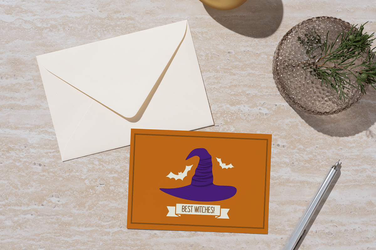 Witch Hats - 6, a Seasonal Illustration by Raafeya's Crafts (Photo 3 of 3)