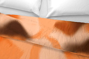Orange tie dye shapes abstract brush, a Pattern Graphic by Nocito Design (Thumbnail 2 of 6)