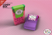 Candy Container Packaging Mockup, a Cups & Container Mockup by INCDesign (Thumbnail 1 of 6)