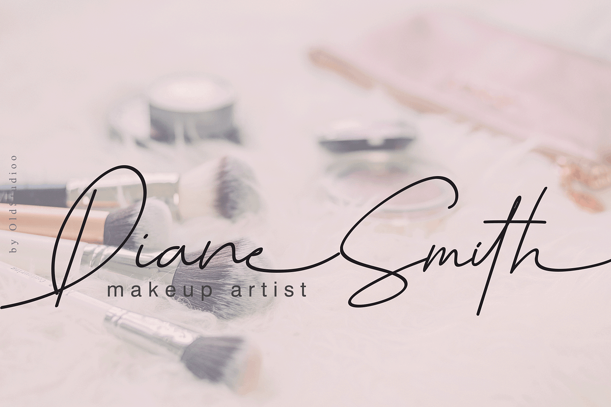 July it // Semi Signature Font preview 8