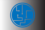 Microcircuit icon design template, a Solid Icon by Sumberpangan (Thumbnail 3 of 3)