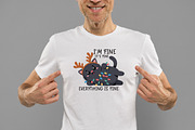Funny Cat Christmas Png Sublimation, an Illustration by Daily.Designs (Thumbnail 2 of 5)