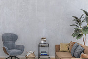 Wall mockup - wallpaper mock up, a Product Mockup by Hunny Badger (Thumbnail 4 of 6)
