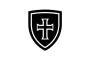 Medieval Knight Shield Vector Bundle, an Illustration by Designs_River (Thumbnail 40 of 51)