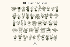 The Ultimate Plant Stamp Brush Pack