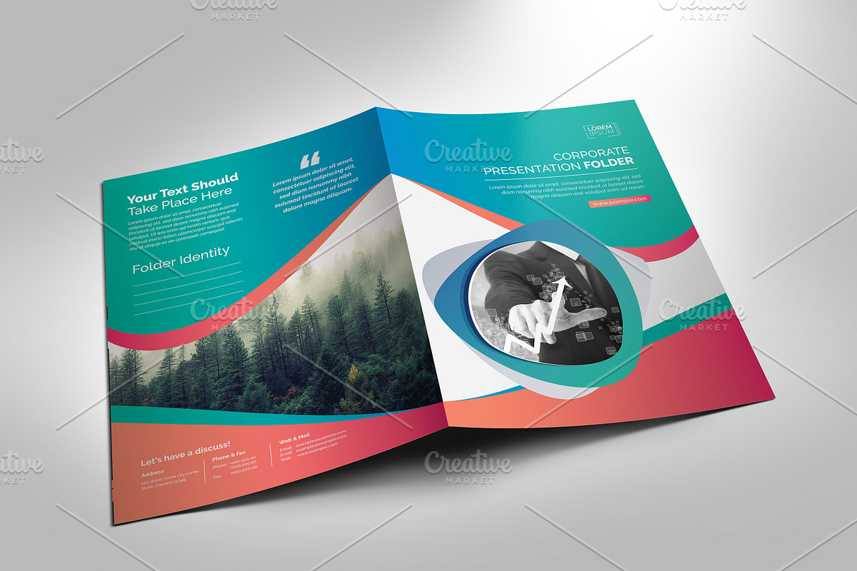 Presentation Folder, a Stationery Template by Cristal Pioneer (Photo 3 of 5)