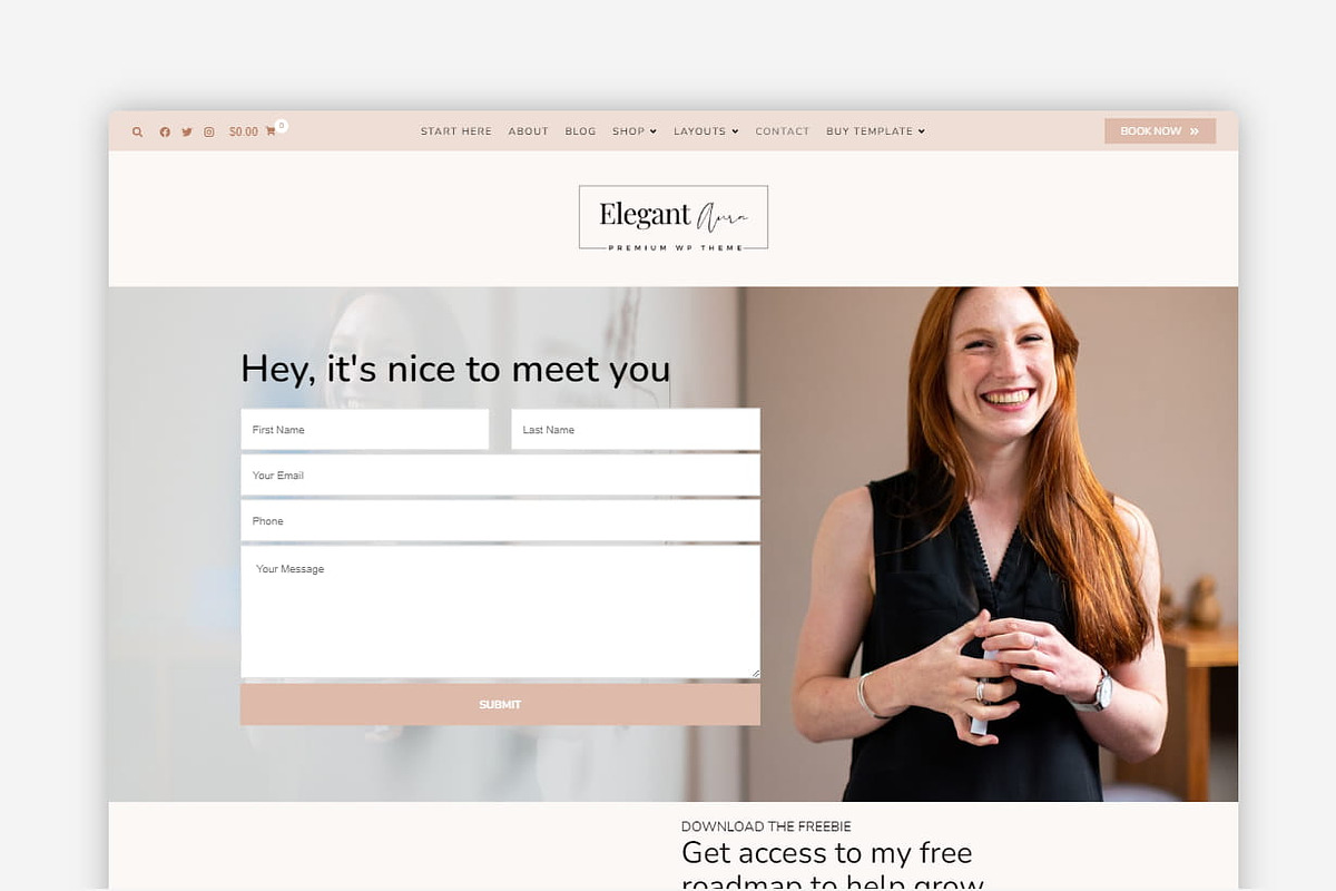 Elegant Aura-WooCommerce Blog Theme preview 6