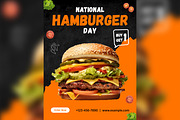Fast Food Poster Design Template 38, a Social Media Template by shahsoft (Thumbnail 2 of 2)