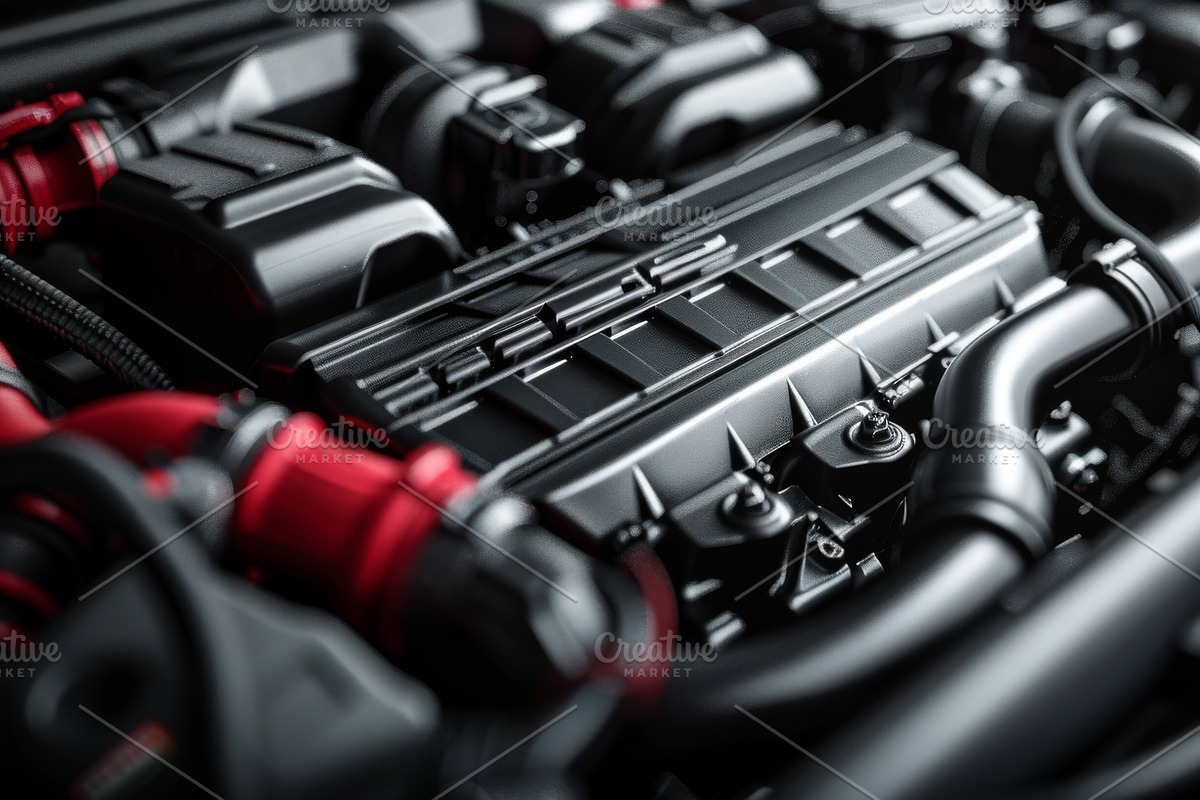 55 Car engines, a Transportation Illustration by Handmadefont (Photo 31 of 56)
