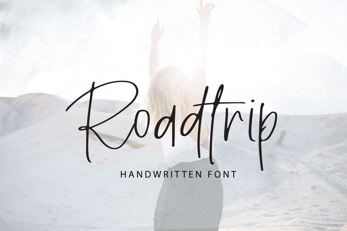 Roadtrip | Handwritten Font