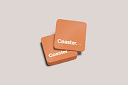 Creative Coaster Branding Mockup, a Merchandise Mockup by Gatamotion (Thumbnail 5 of 5)