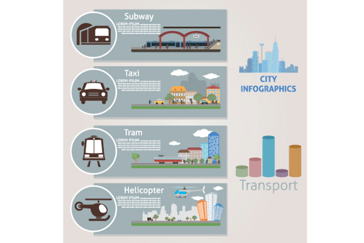 City infographics preview 5