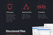 Mobile Taxi UI Kit, an UI Kit Template by OlgaSokolova (Thumbnail 2 of 3)