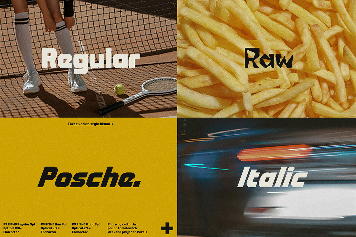 PS RISMO | Sans serif type, a Sans Serif Font by Posche Type (Photo 6 of 12)