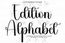 Edition Alphabet