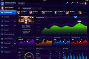 Dashbording UI Kit iPad Tablet, an UI Kit Template by Yaroslav Zaitsev (Thumbnail 2 of 2)