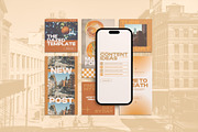 Dazed · Social Media Template Kit, a Social Media Template by Courtney Gosser Design (Thumbnail 4 of 8)
