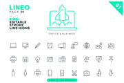 LINEO 1 - 2100+ icons, an Outline Icon by sharpnose (Thumbnail 6 of 14)