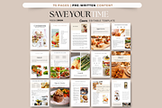 Cookbook Canva Editable Template, a Presentation Template by design4social (Thumbnail 2 of 6)
