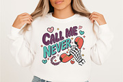 Funny Valentine Png, Call Me Never P, an Illustration by Designking (Thumbnail 2 of 6)