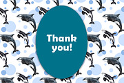 Sea Animals Clipart & Patterns, a Pattern Graphic by Lagmar Design (Thumbnail 12 of 12)