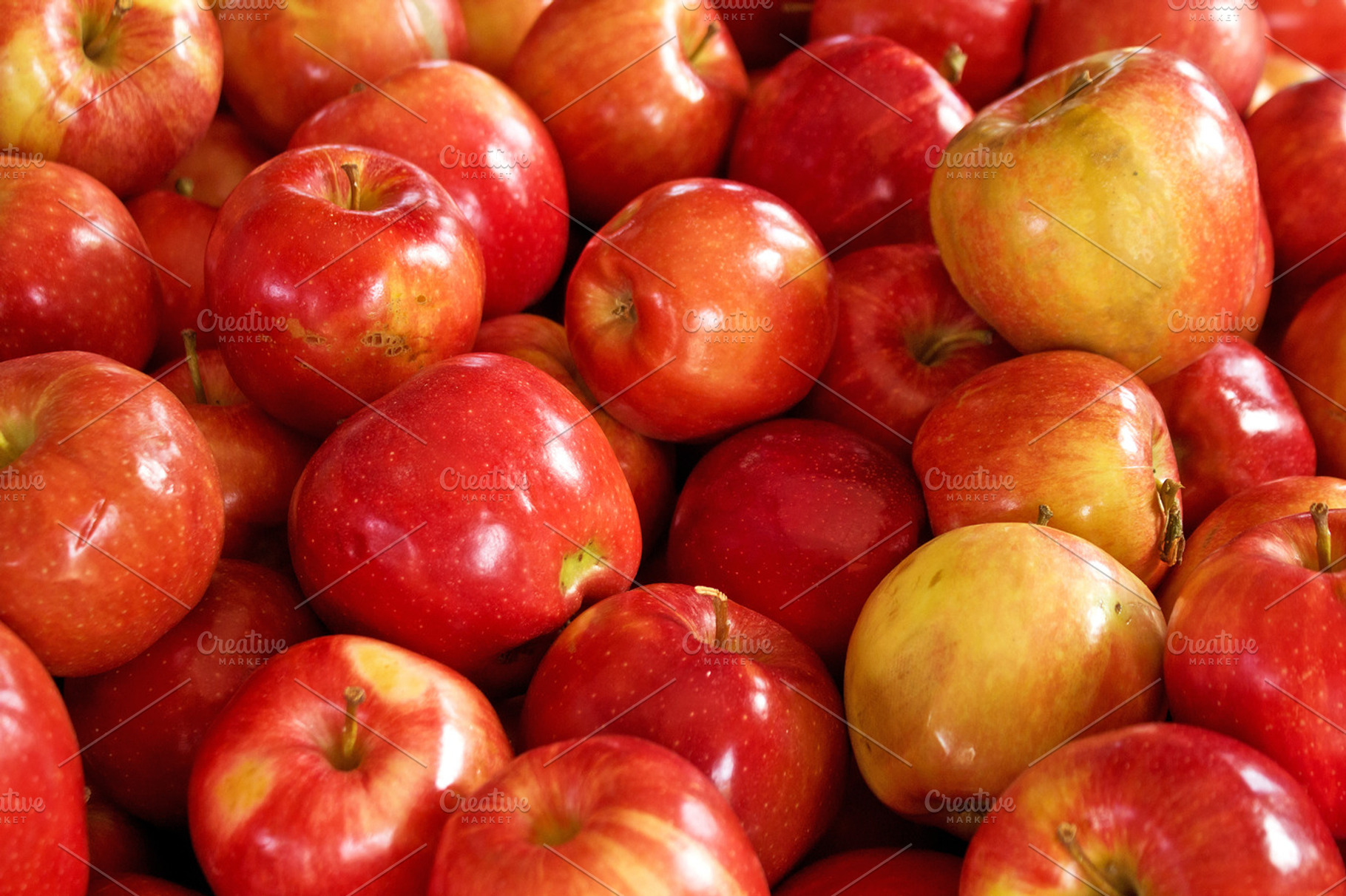 apples background