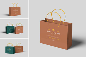 Paper Bag Mockup, a Packaging Mockup by Amigos__46