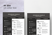 Resume & CV Template, a Resume Template by Hito Graphic (Thumbnail 8 of 8)