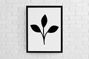Wild Plants Silhouette SVG, a Decorative Illustration by newminddesign (Thumbnail 2 of 3)