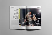 The Best Sports Magazine, a Magazine Template by Swayang (Thumbnail 17 of 23)