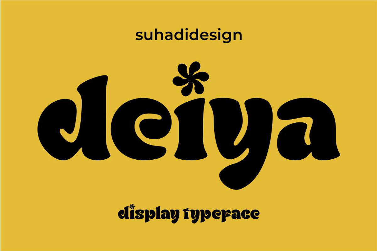 Deiya display typeface retro, a Serif Font by suhadidesign (Photo 1 of 13)