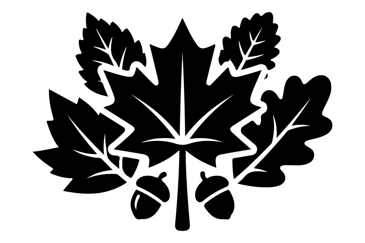 Maple Leaf Oak Leaf Autumn, an Object Graphic by Gfx_Store (Photo 12 of 15)