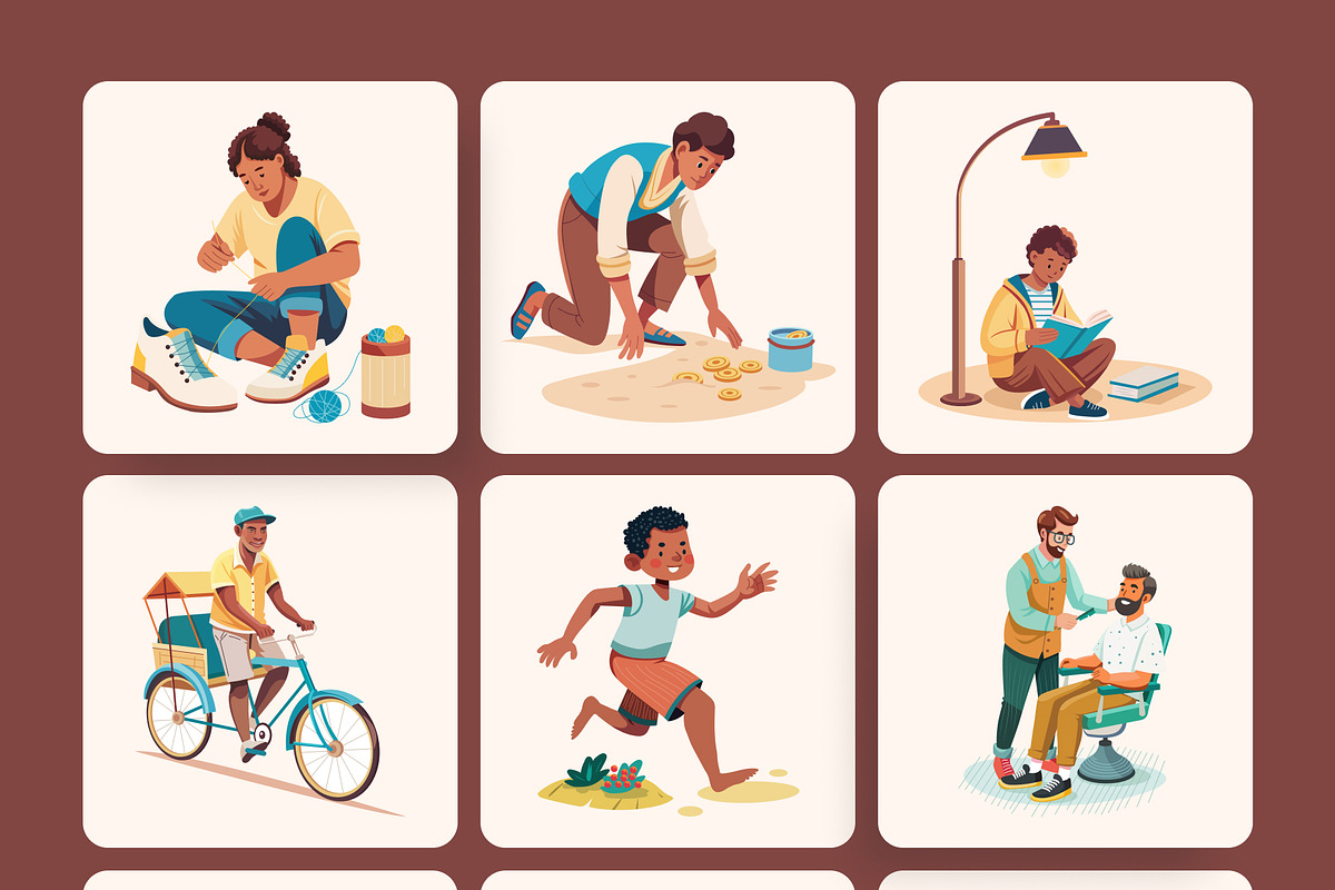 Illustration Poor People, a Person Illustration by Vectors Market (Photo 9 of 9)