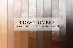 Brown ombre backgrounds