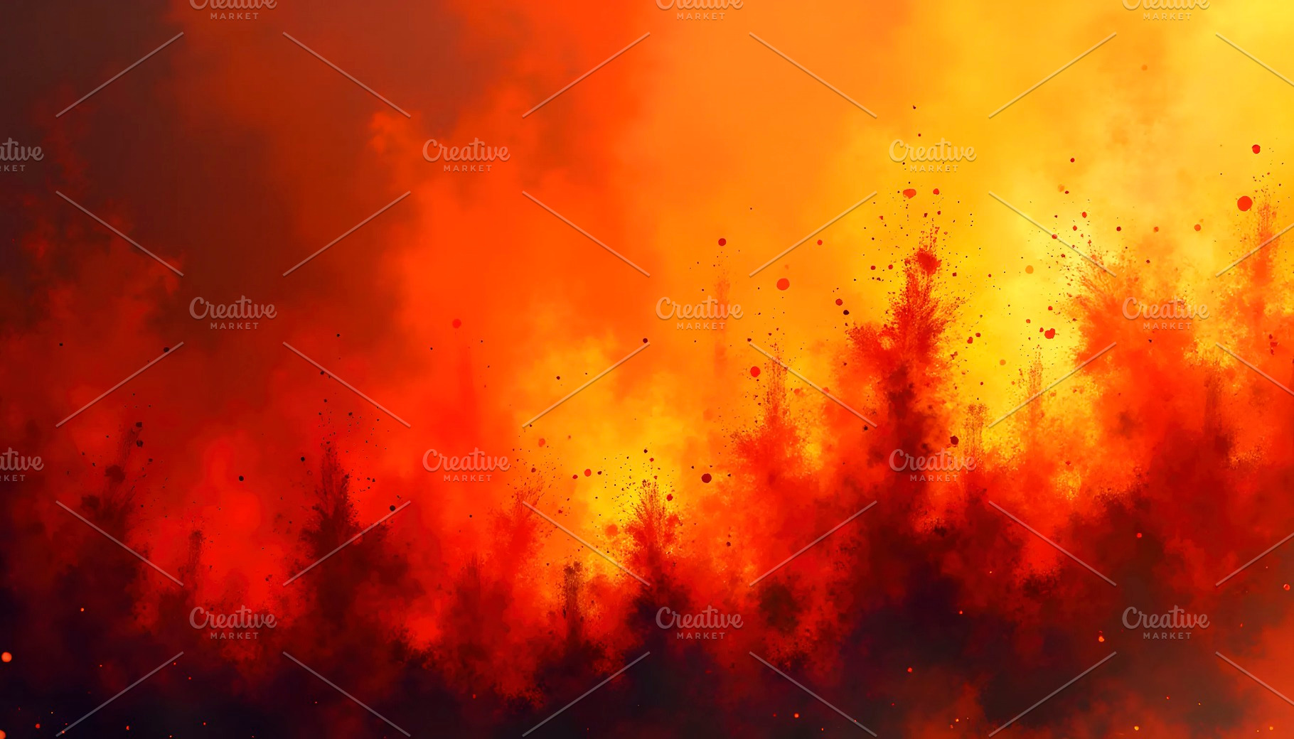 Fire-Inspired Ink Splash Texture, a Photo by LOGOCREATIVE