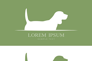 Vector of a dog beagle. Pet. Animals, an Icon by yod67