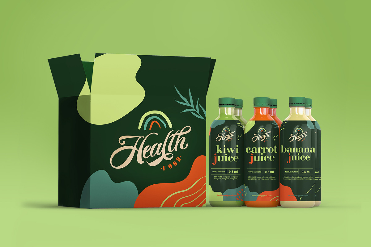 Healthy Food collection, a Poster Template by Anna's Lettering (Photo 8 of 10)