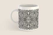 Abstract Lines Pattern (4 colors), a Pattern Graphic by ToozDesign (Thumbnail 3 of 5)