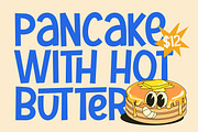 Creme Nuts - Display Sans Serif Font, a Sans Serif Font by Flawless And Co (Thumbnail 2 of 10)